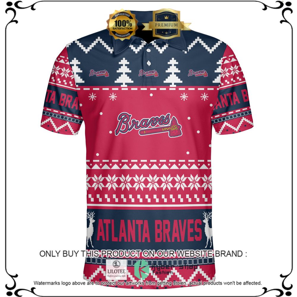 atlanta braves personalized sweater polo 1 6021