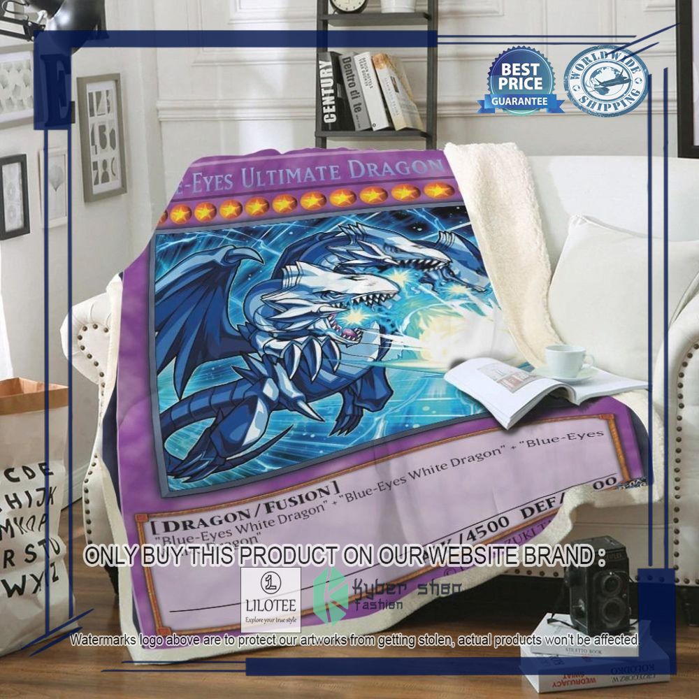 Blue-Eyes Ultimate White Dragon Blanket - LIMITED EDITION 8