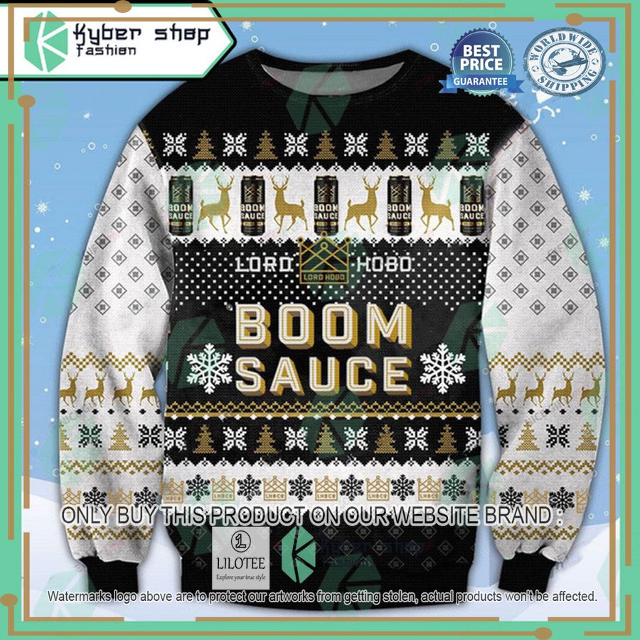 boomsauce ugly christmas sweater 1 46145