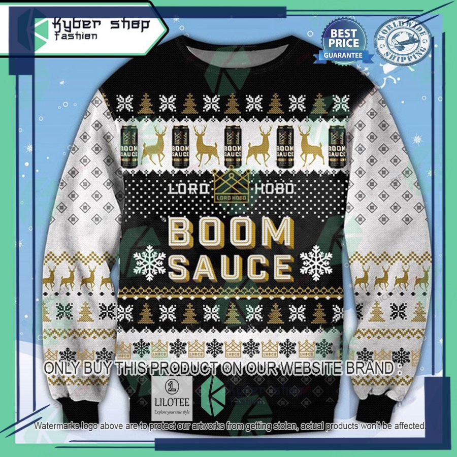 boomsauce ugly christmas sweater 1 96466