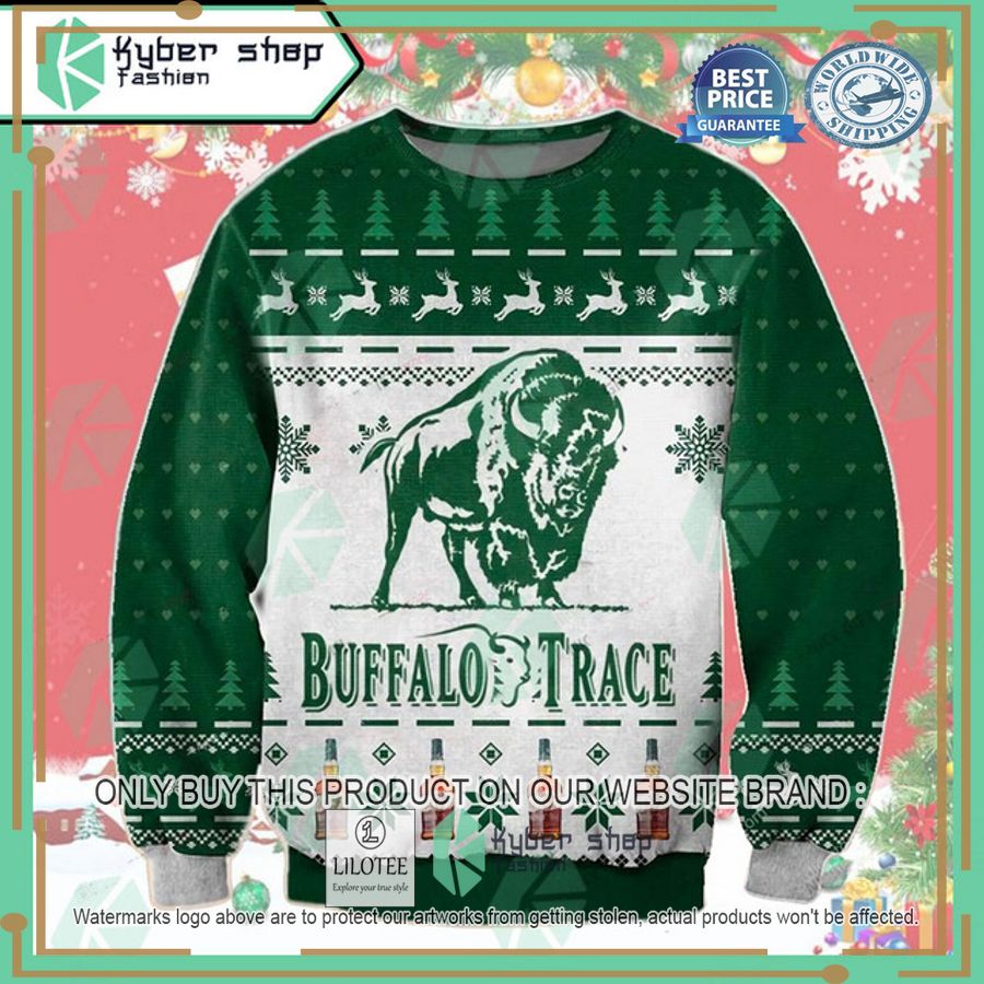 buffalo trace ugly christmas sweater 1 28014