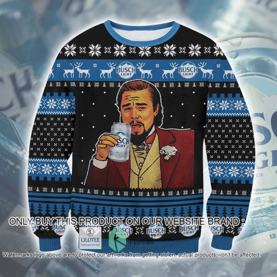 Busch Light Beer Meme Christmas Sweater, Sweatshirt 9