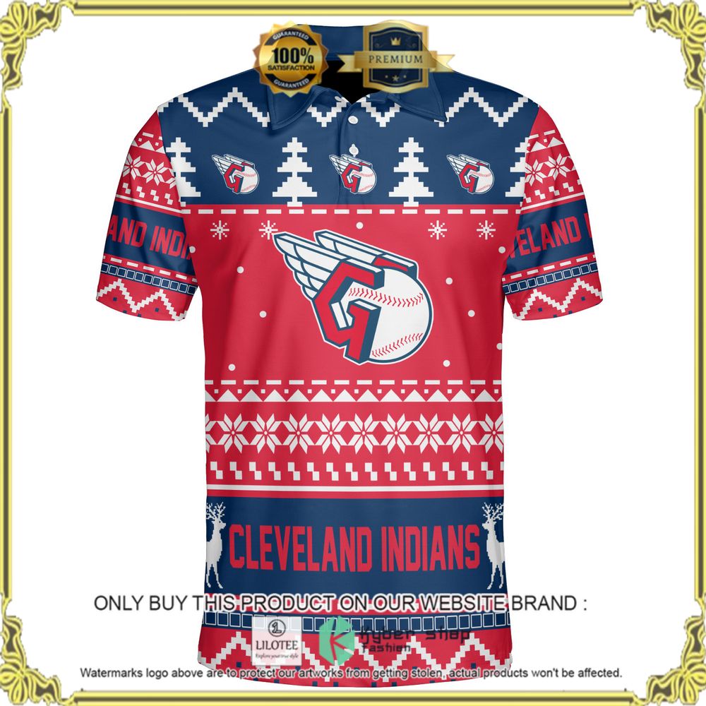 cleveland indians personalized sweater polo 1 42124