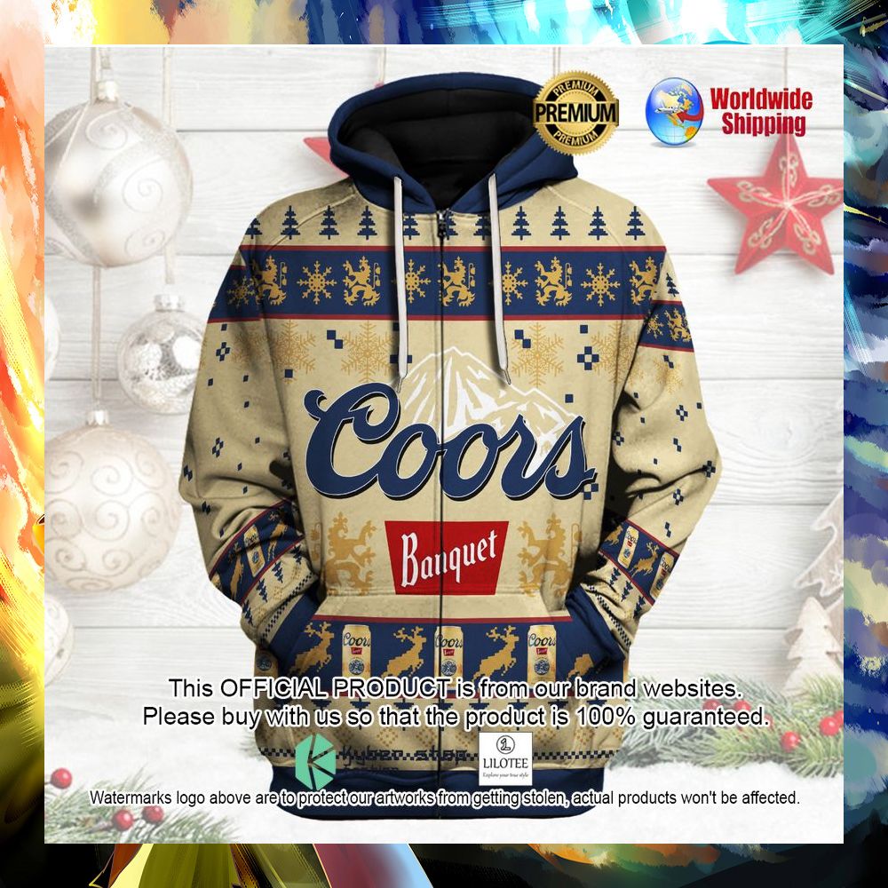 coors banquet beer 3d hoodie shirt 1 379