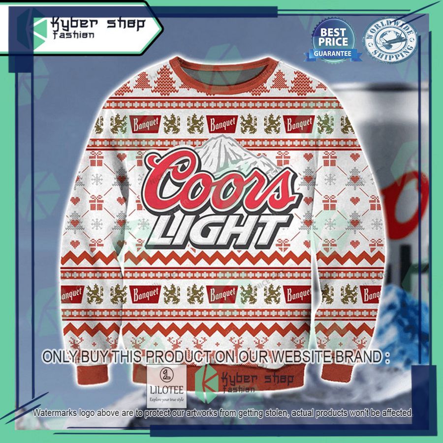 coors light ugly christmas sweater 1 22503