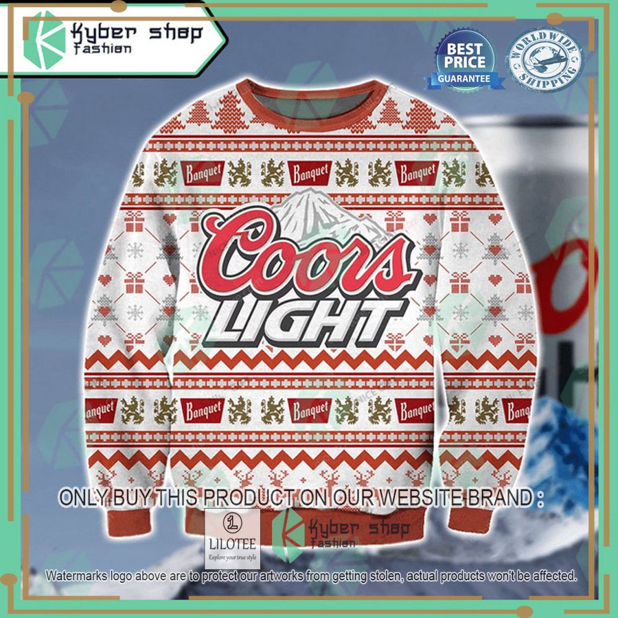 coors light ugly christmas sweater 1 55184