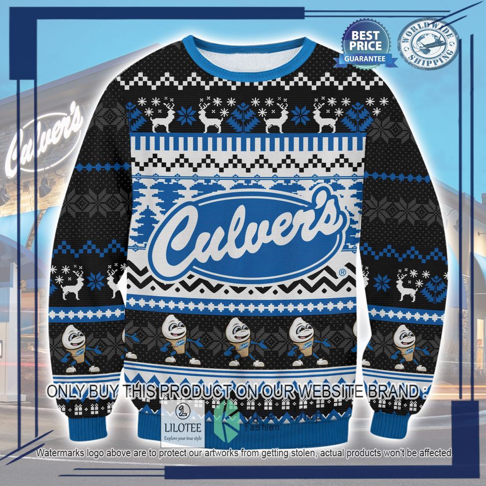 culvers ugly christmas sweater 1 46817