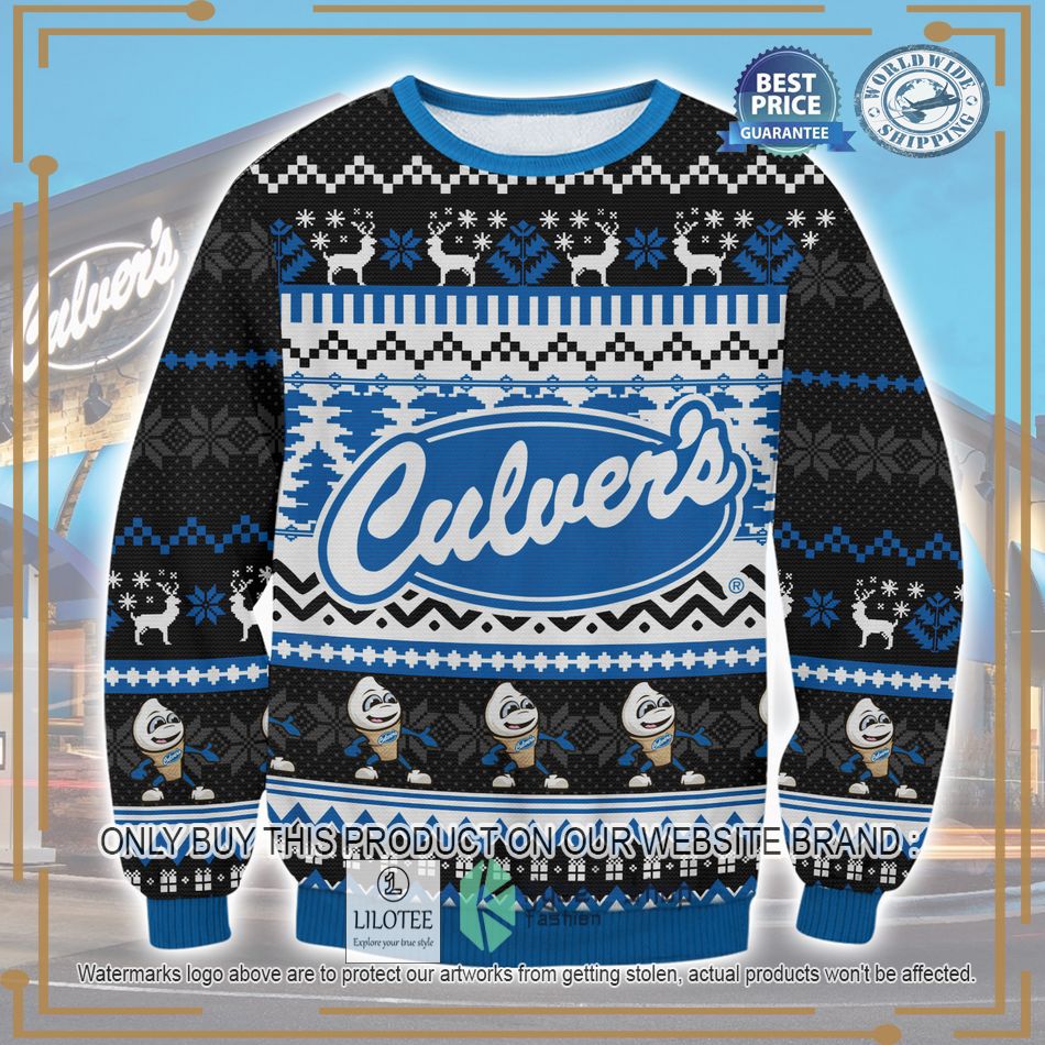 culvers ugly christmas sweater 1 59948