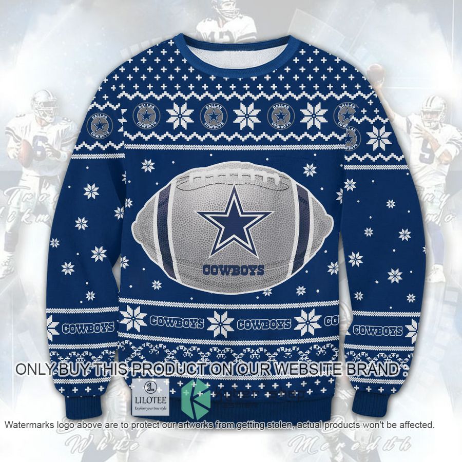 Dallas Cowboys Christmas Sweater, Sweatshirt 9
