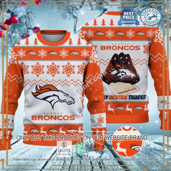denver broncos rocky mountain thunder christmas sweater 1 36757