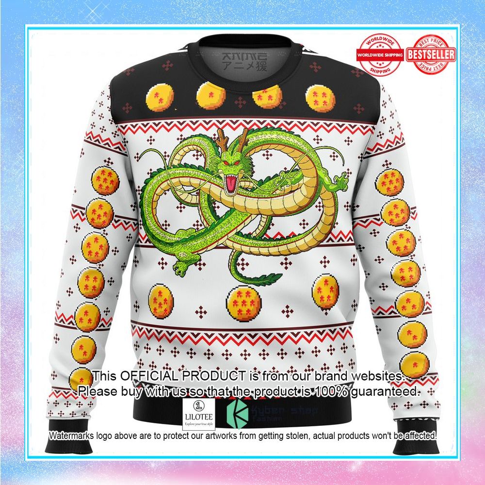 dragonball z shenron sweater christmas 1 558