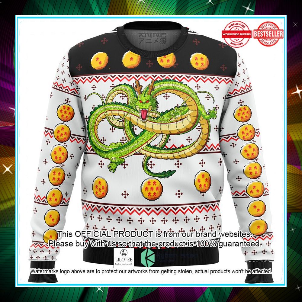 dragonball z shenron sweater christmas 1 648