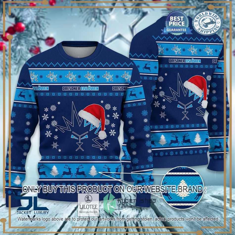 Dresdner Eislowen Pen del 1 and 2 Ugly Sweater 7