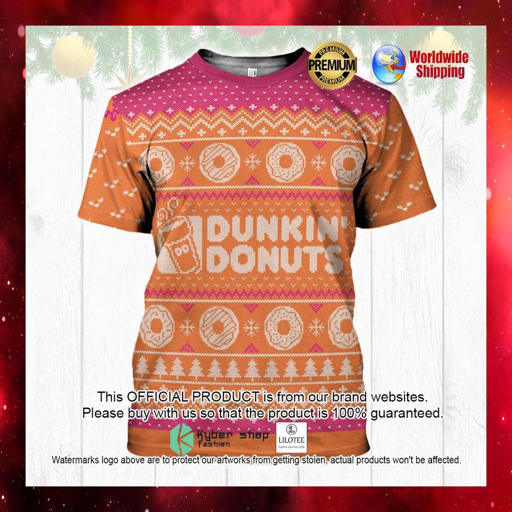 dunkin donuts 3d hoodie shirt 1 270