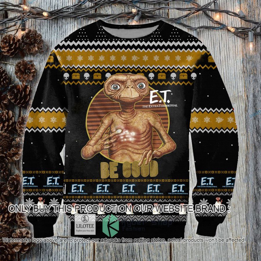 E.T. the Extra-Terrestrial Christmas Sweater, Sweatshirt 8
