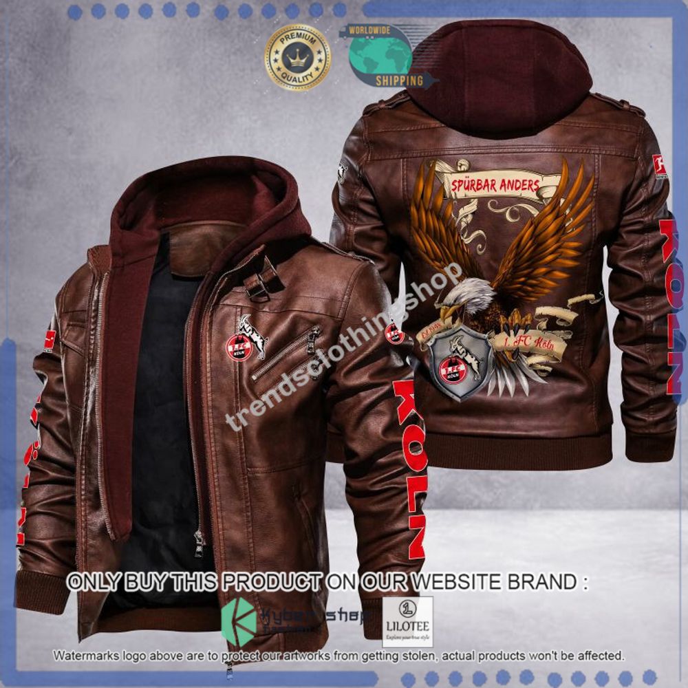 fc koln spurbar angers eagle leather jacket 1 14988