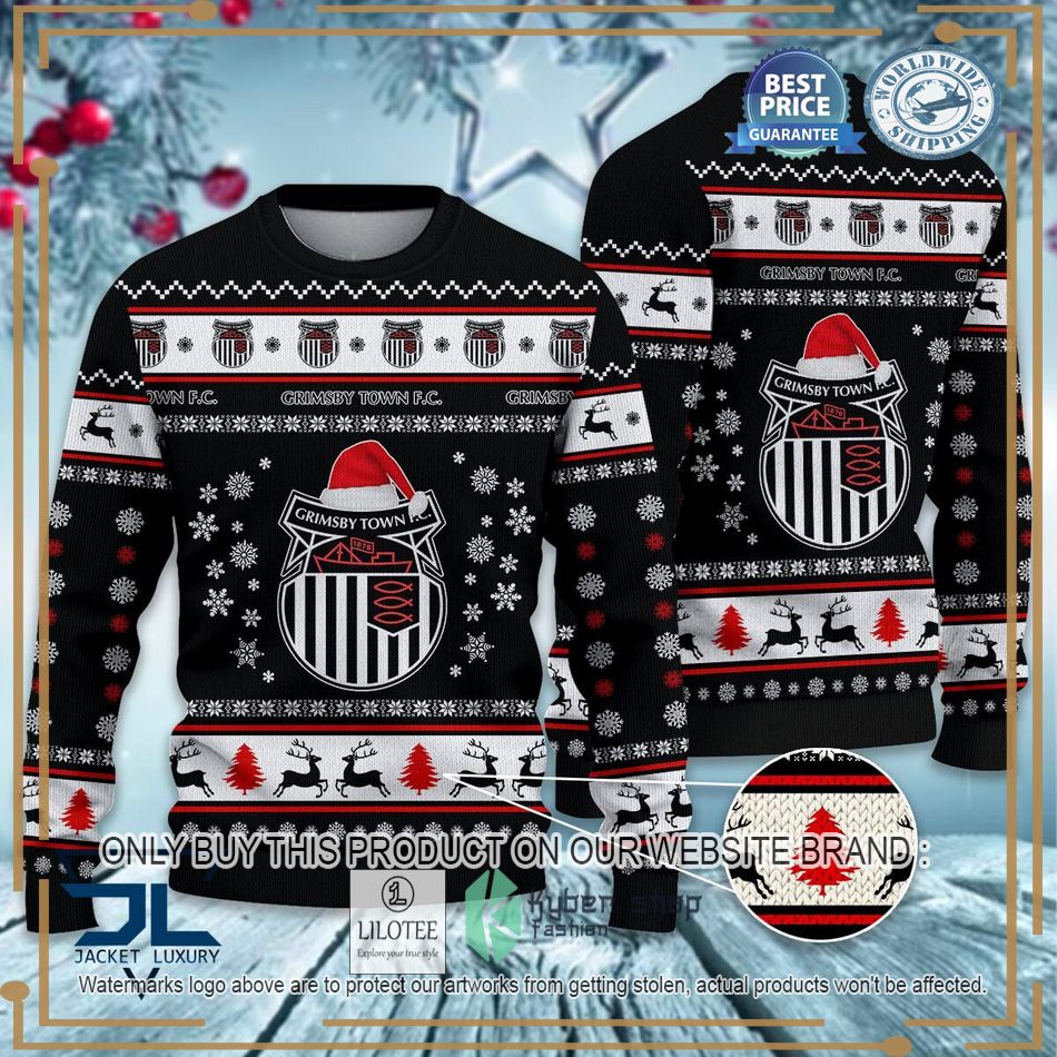 Grimsby Town EFL Ugly Christmas Sweater - LIMITED EDITION 7