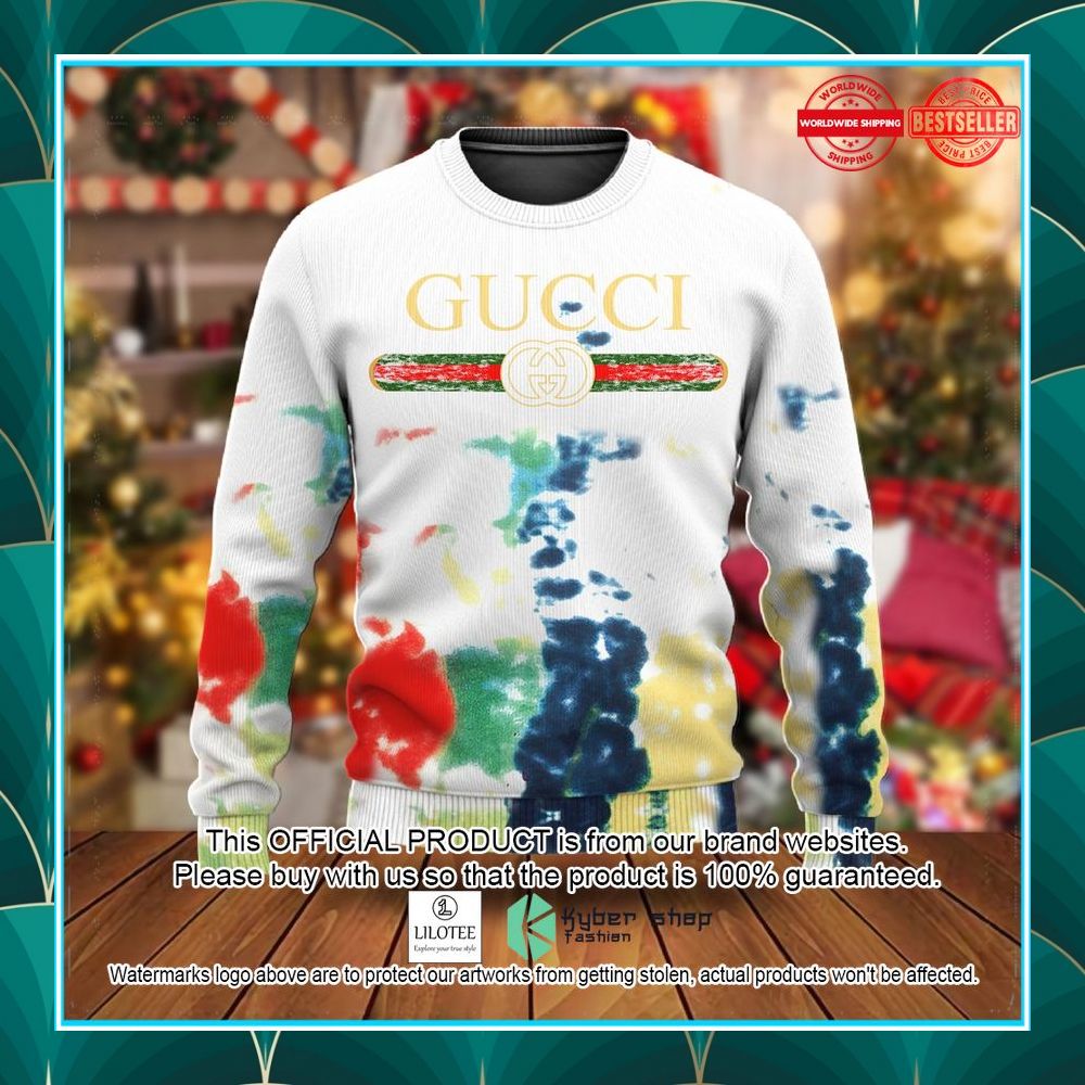 gucci mixed colors christmas sweater 1 270