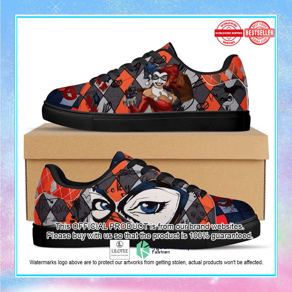 harley quinn stan smith shoes 1 822