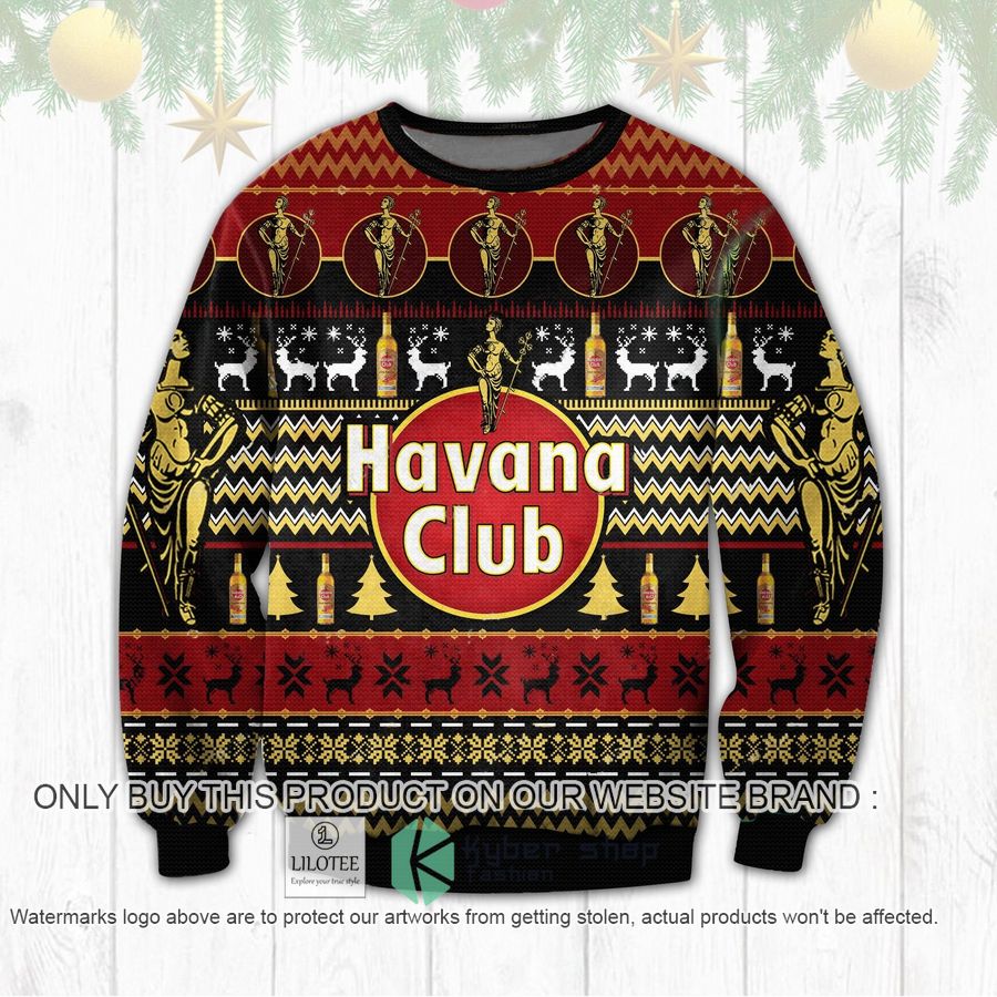 Havana Club Christmas Sweater, Sweatshirt 9