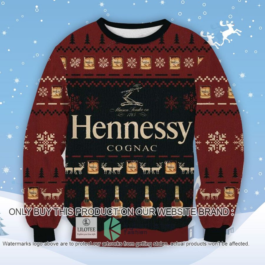 Hennesy Christmas Sweater, Sweatshirt 8