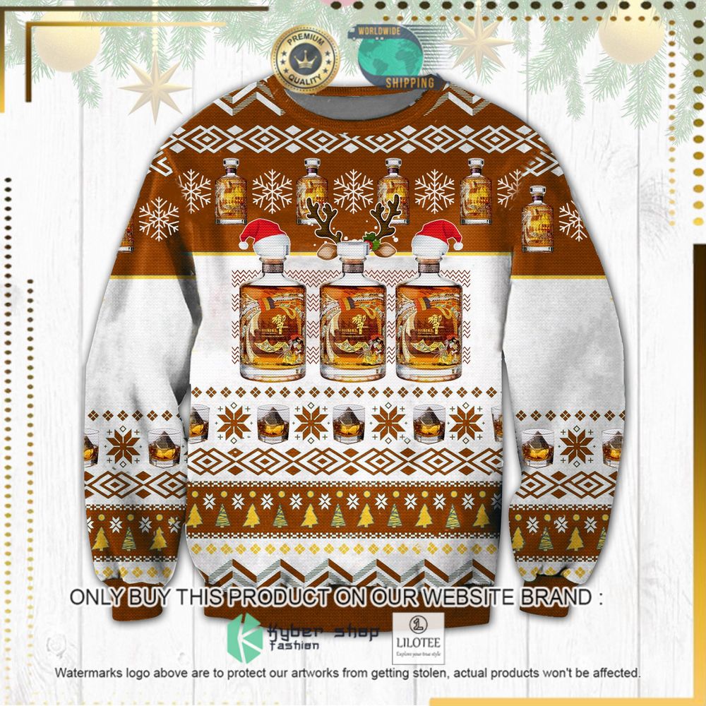 hibiki whisky ugly sweater 1 96324