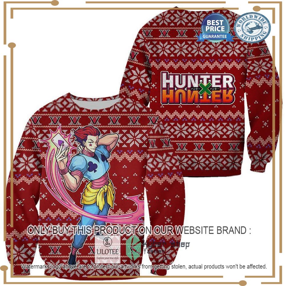 Hunter X Hunter Hisoka Ugly Christmas Sweater 2