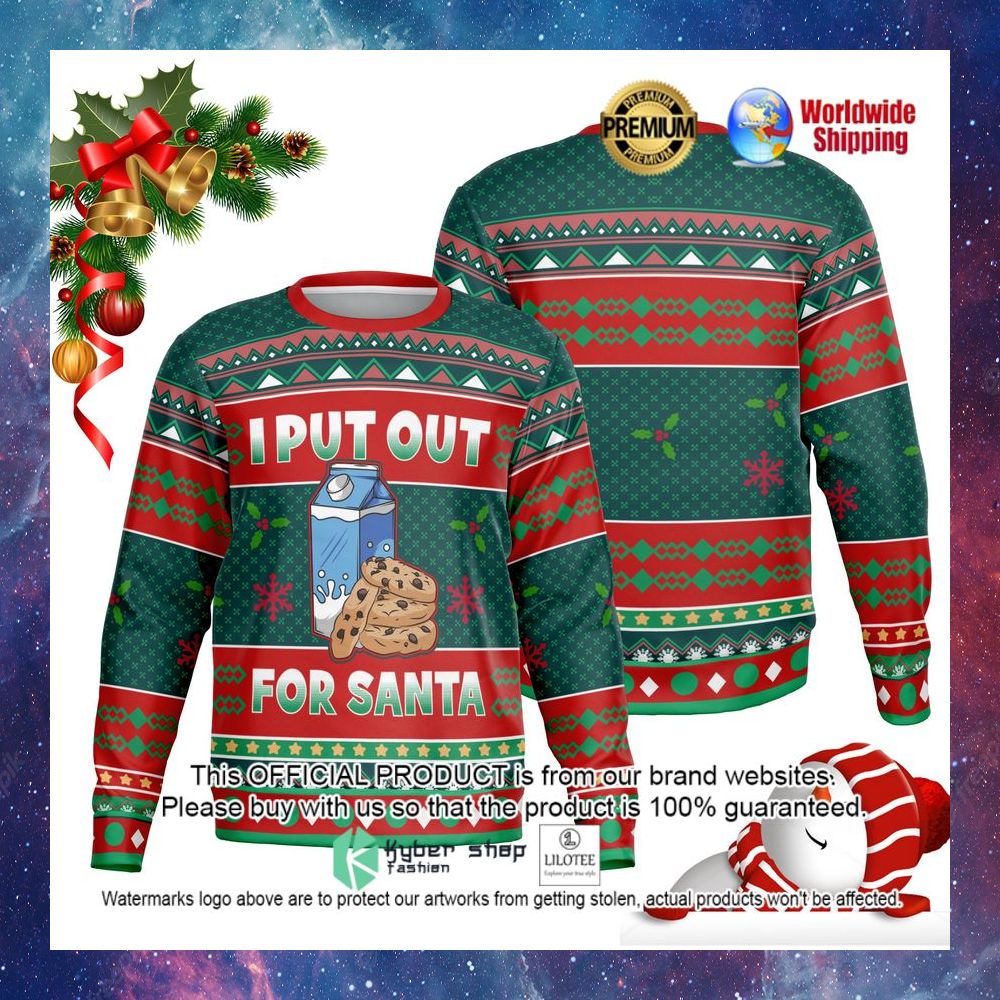 i put out for santa sweater 1 599