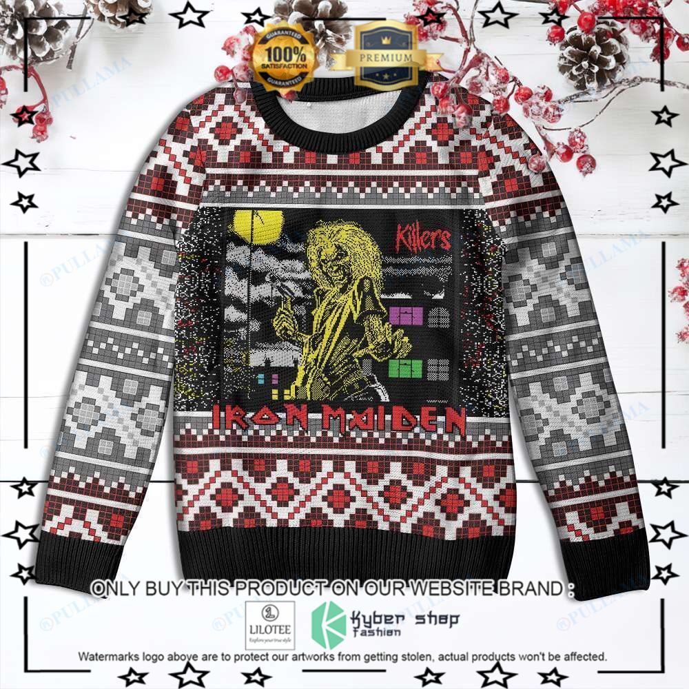 iron maiden killers christmas sweater 1 31506