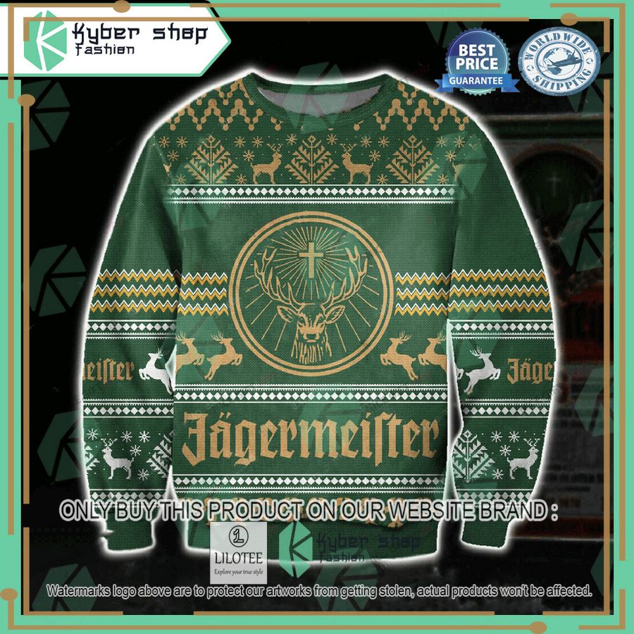 jagermeister ugly christmas sweater 1 5351