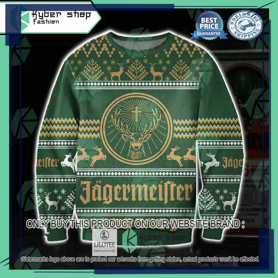jagermeister ugly christmas sweater 1 63884