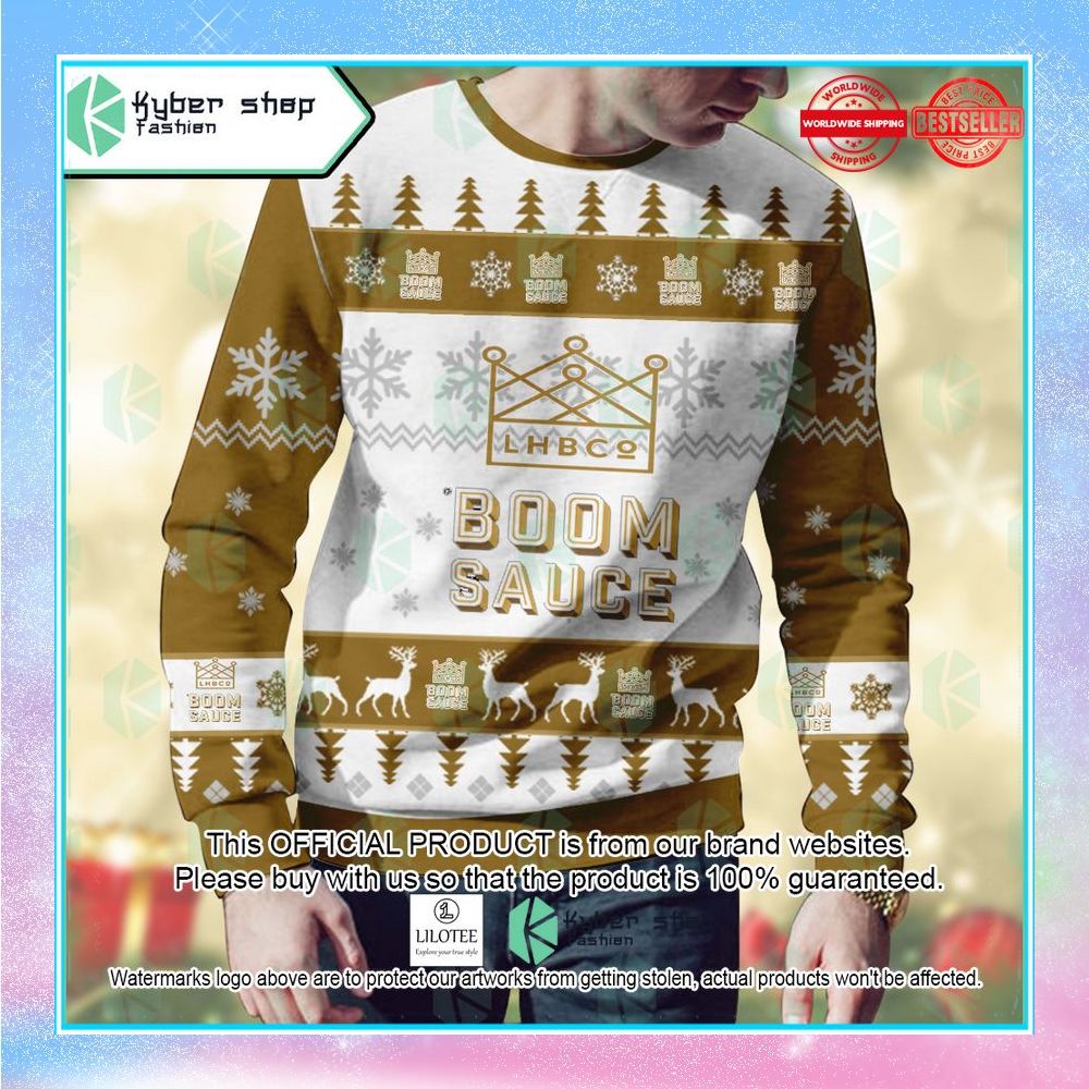 lord hobo boomsauce double ipa christmas sweater 2 497