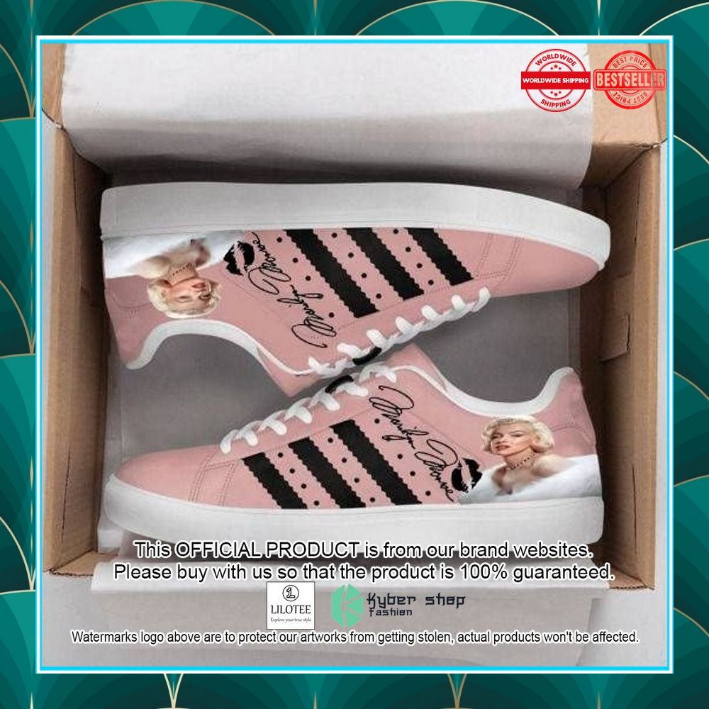 marilyn monroe pink stan smith shoes 1 147