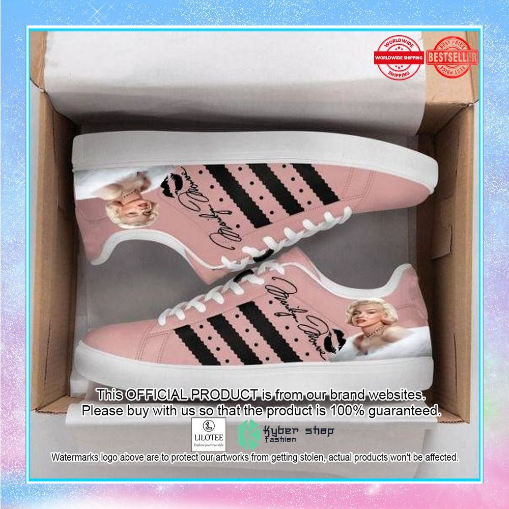 marilyn monroe pink stan smith shoes 1 576