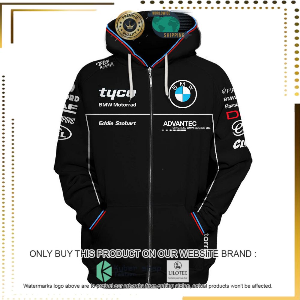michael dunlop racing black 3d hoodie shirt 2 17027