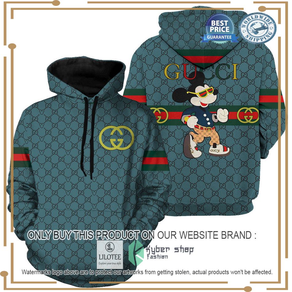 mickey mouse fancy gucci hoodie 1 36760
