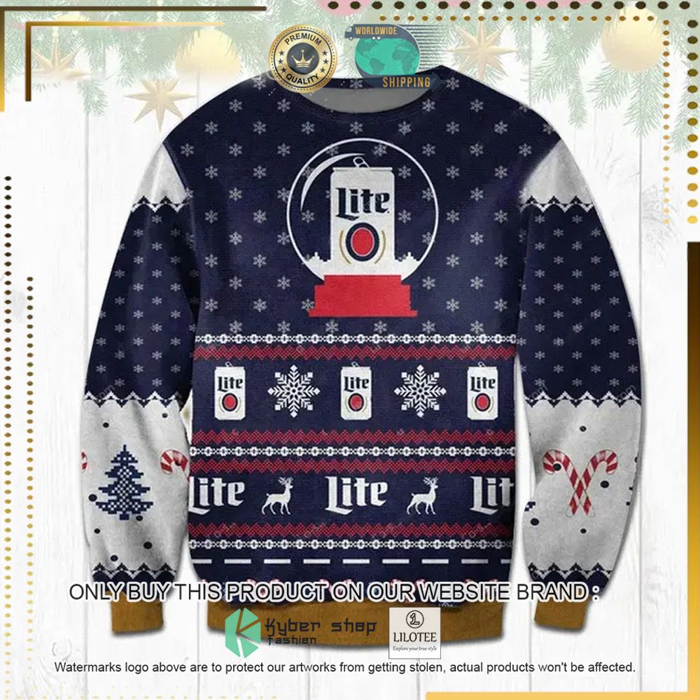 miller lite knitted christmas sweater 1 41664