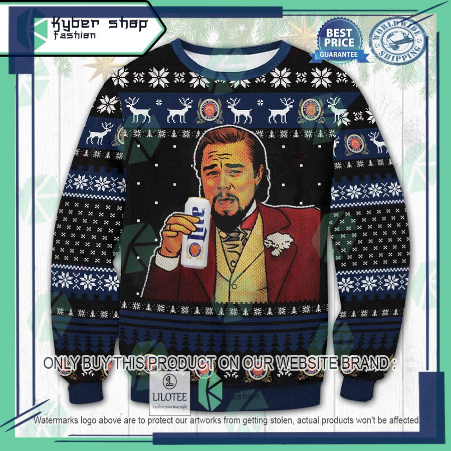 miller lite ugly christmas sweater 1 11544