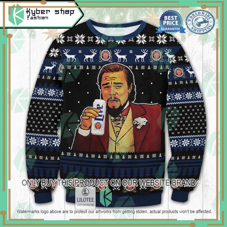 miller lite ugly christmas sweater 1 58507