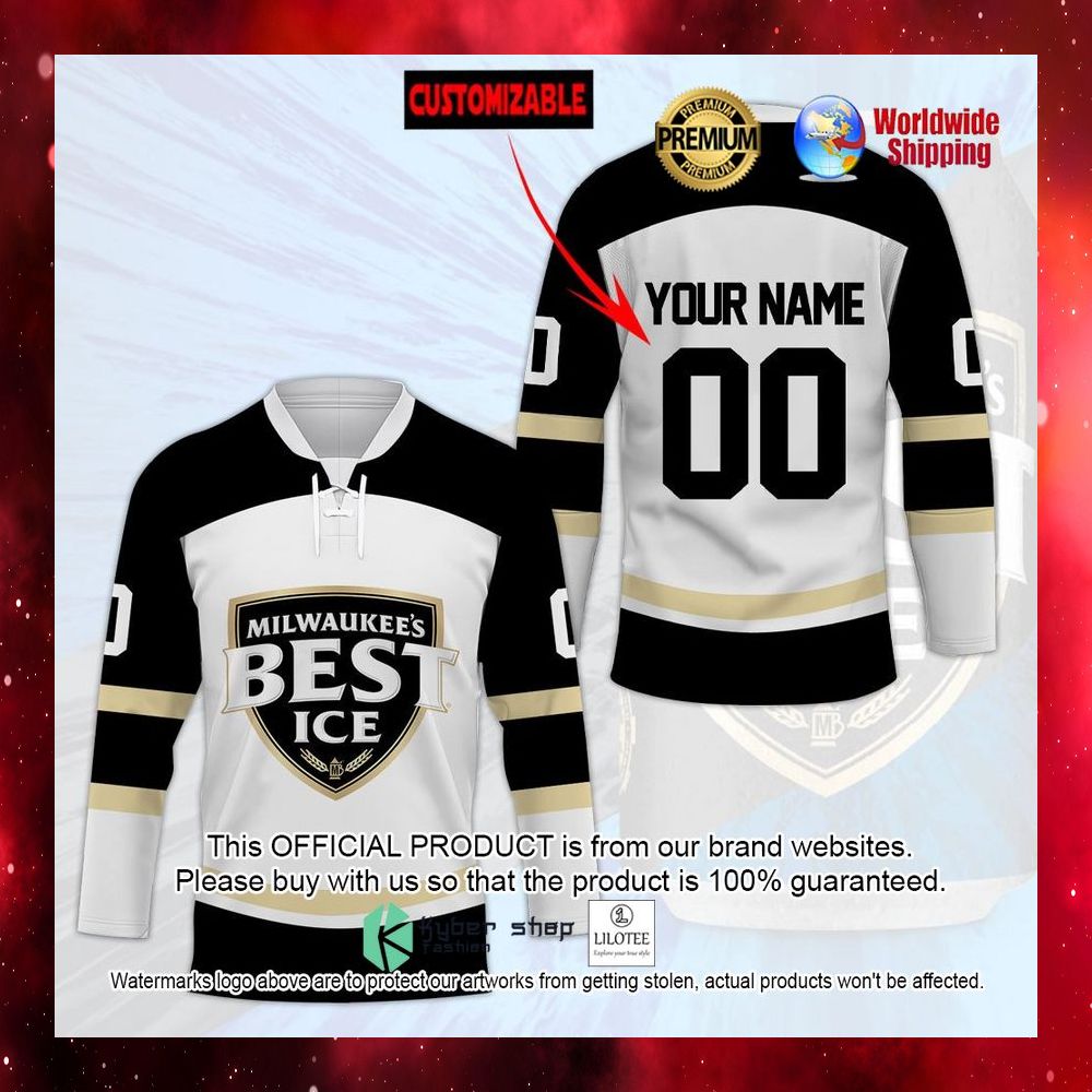 milwaukees best ice personalized hockey jersey 1 229