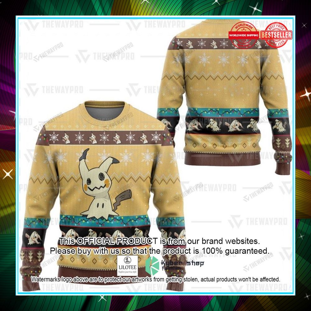 mimikyu christmas sweater 2 487