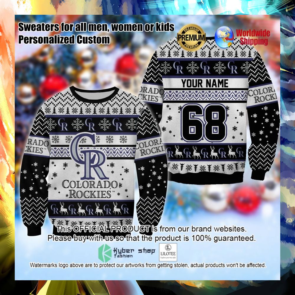 mlb colorado rockies personalized christmas sweater 1 66