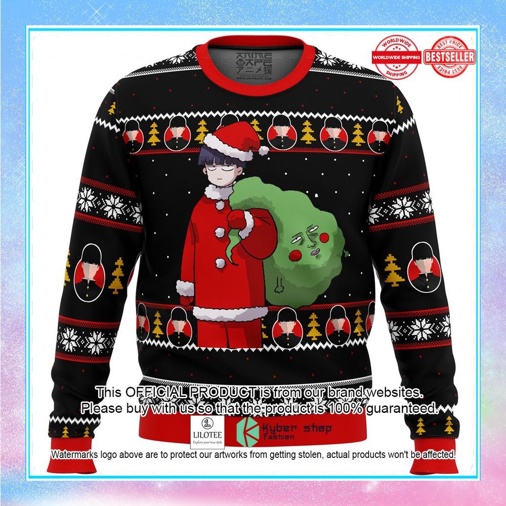 mob psycho 100 santa ugly sweater 1 721