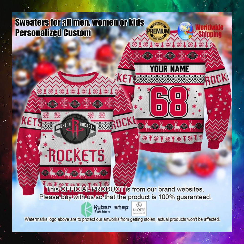 nba houston rockets personalized christmas sweater 1 293
