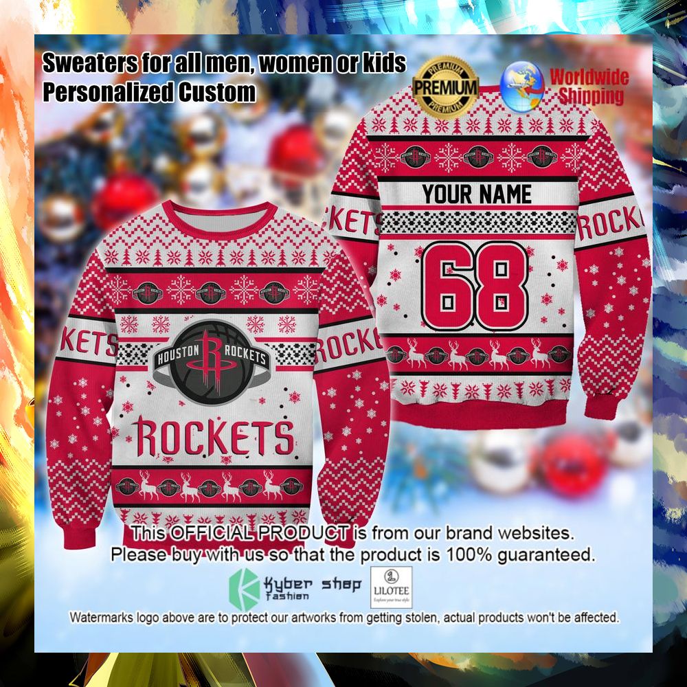 nba houston rockets personalized christmas sweater 1 883
