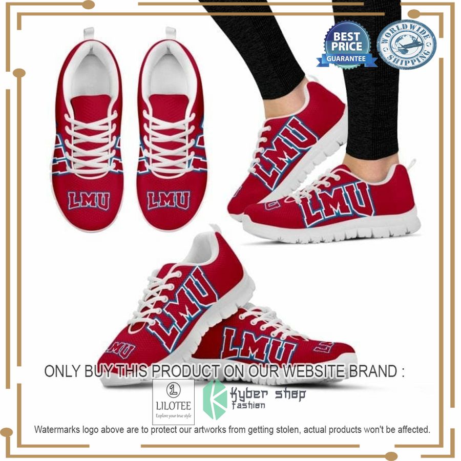 NCAA Loyola Marymount Lions Sneaker Shoes - LIMITED EDITION 5