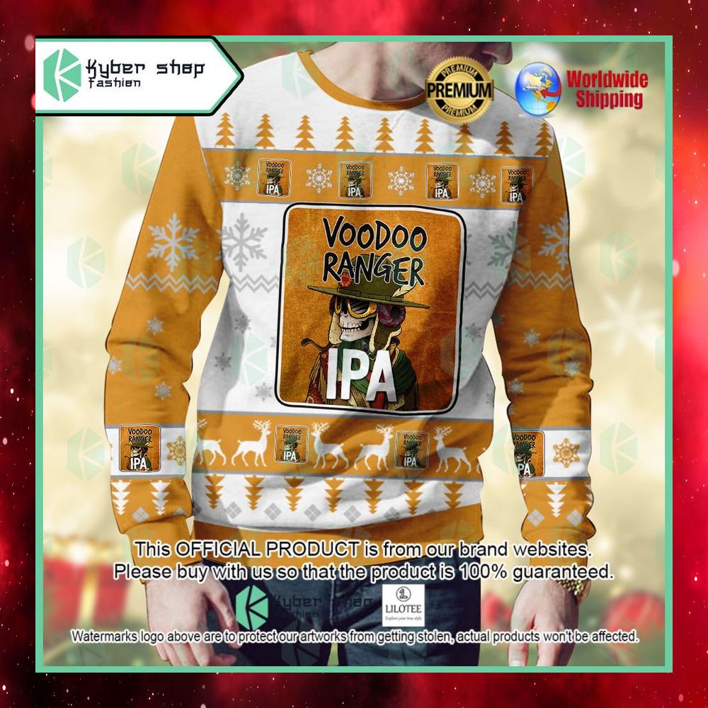 new belgium voodoo ranger ipa ugly sweater 1 397