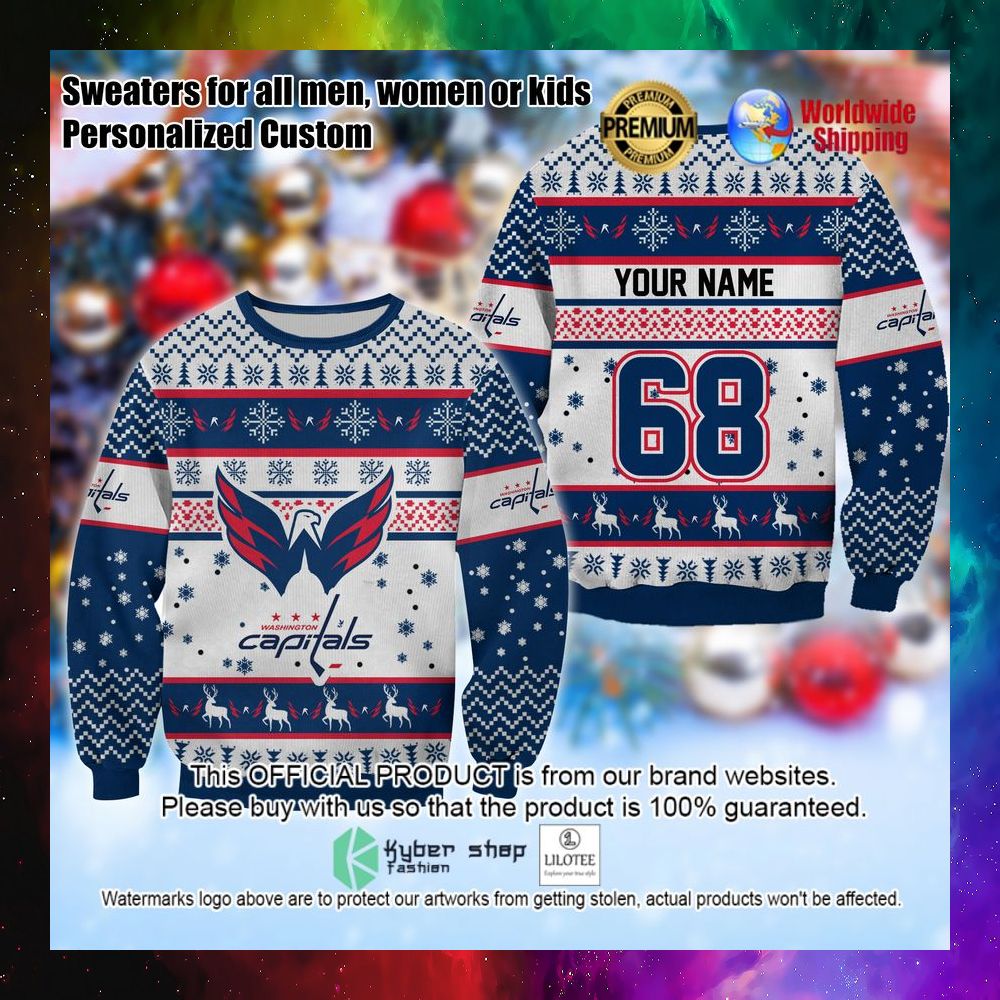nhl washington capitals personalized christmas sweater 1 739