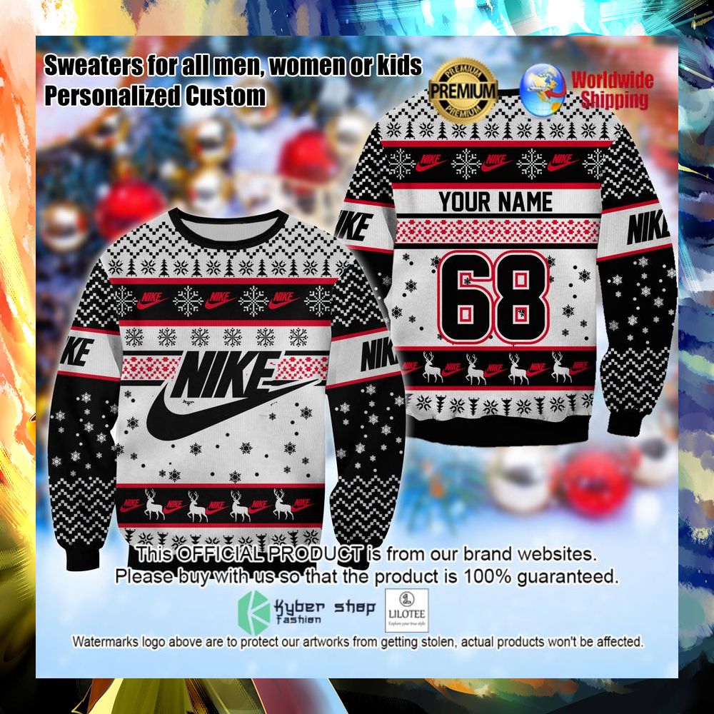 nike personalized christmas sweater 1 921