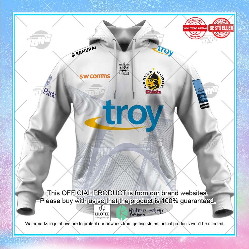 personalize rugby exeter chiefs 2022 23 away shirt hoodie 2 476